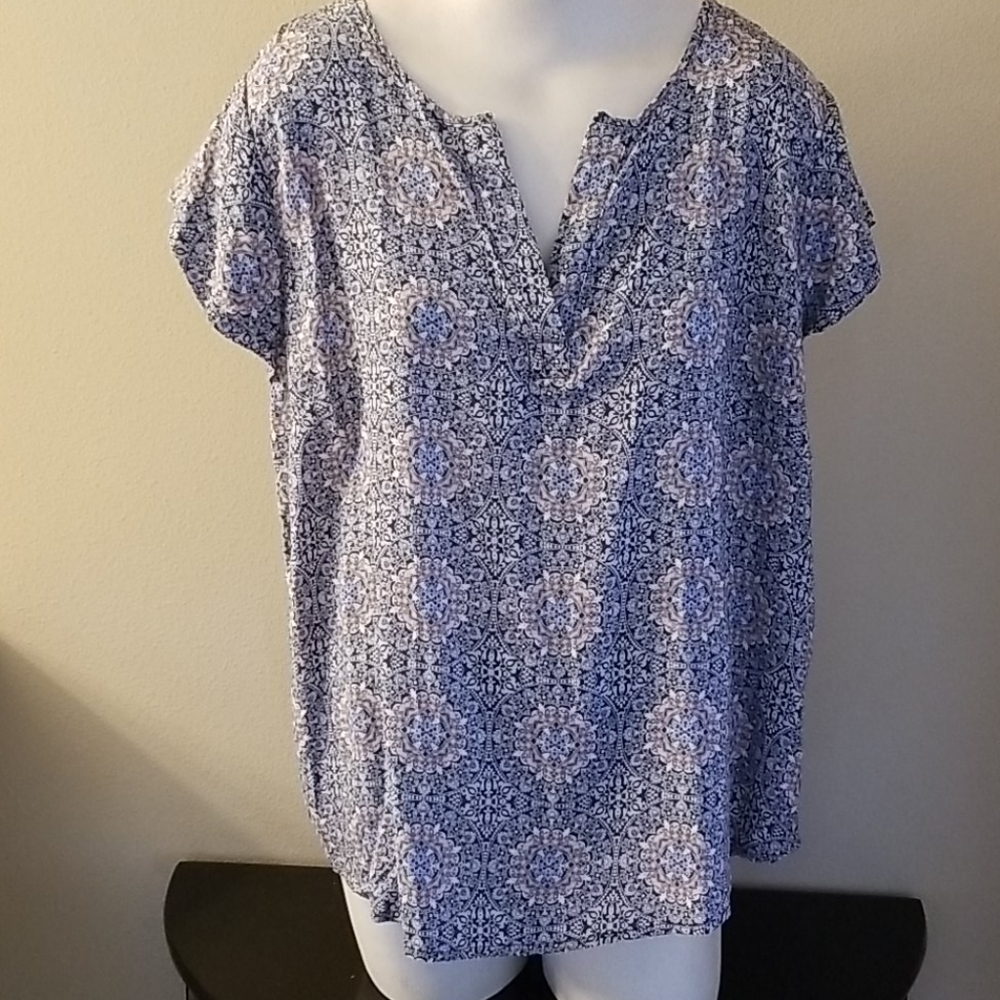 Cynthia Rowley Women's Cap Sleeve Top/Blouse